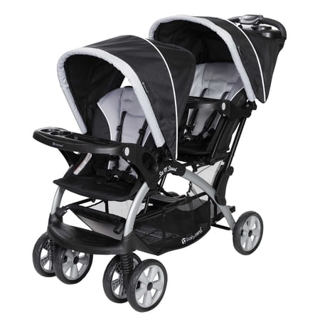 UPC 090014023294 product image for Baby Trend Sit N Stand Infant Toddler Twin Tandem 2 Seat Double Stroller, Stormy | upcitemdb.com