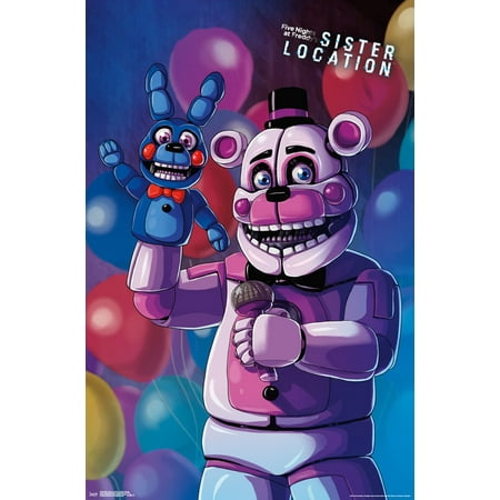Trends International Five Nights At Freddy's Sister Location Funtime Freddy Wall Poster 22.375