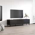 thumbnail image 4 of Nova 3K TV Stand for TVs up to 85", Mid-Century Modern Matte 73" Entertainment Center, TV Media Console with Storage Cabinets, 4 of 5