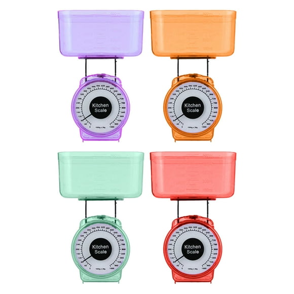 Solution de Rangement sur Étagère pour la Cuisine - Accessoire de Pesée à Balance Numérique pour la Préparation des Aliments et la Cuisson, Léger, avec Pièces en Métal, 1 Pce