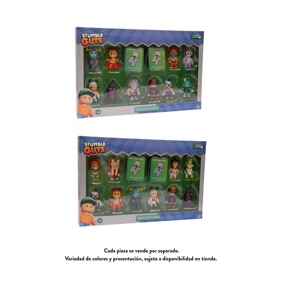 Figura Stumble Guys Mythic 8 Pack Varios Modelos 1 Pieza