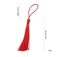 thumbnail image 3 of DXSSXC 100PC Tassel Handmade DIY Crafts Multi Color Christmas Decor for Garland Xmas Tree Banners Handmade Ornaments Holiday Party Gift Set 2026, 3 of 6