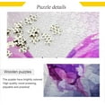 thumbnail image 2 of FREEAMG Purple Butterfly 500 Piece Large Jigsaw Puzzle for Adults - Game Interesting Toys - Hand Made Puzzles Personalized Gift, 2 of 7