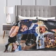 thumbnail image 3 of Super Soft Flannel Throw Chris Brown Blanket 40"X30" For Bed, Sofa, Camping, Cold Cinema Or Travel,Gift For Your Family And Friend, 3 of 4