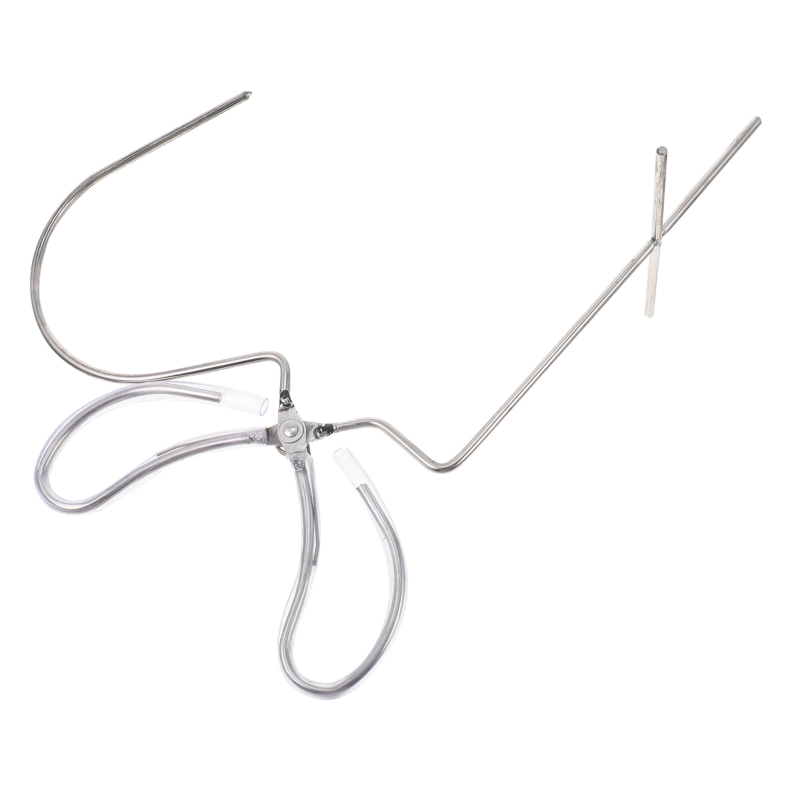 OUNONA Stainless Steel Pottery Glazing Plier for DIY Clay Crafts Making Tool Silver