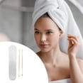 thumbnail image 5 of Unique Bargains Dot Pattern Earwax Cleaning Tool Kit 2 Pcs with Ergonomic Design Gold Tone, 5 of 6