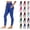 12# Blue, variant on High Waisted Yoga Leggings with Pockets, Buttery Soft Workout Yoga Pants for Women Tummy Control Running Gym,Hot Pink M