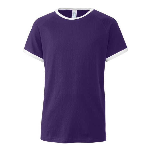 Clique Playlist Youth Ringer Tee