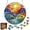 A, variant on XQWJWLA Acrylic Puzzle for Window Hanging, Stained Glass Style Puzzle Suncatcher,DIY Jigsaw Art, National Puzzle Day Decorations, Creative Home Decoration Ornament