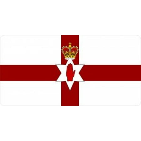 - Northern Ireland Flag Metal License Plate