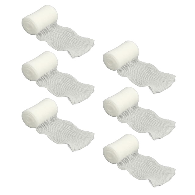First Aid Bandages, Sturdy 40 Pcs First Aid PBT Bandage Breathable Lightweight Elastic Easy To Use For Household