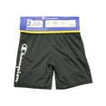 thumbnail image 2 of Champion Boy's Moisture Wicking Quick Dry Active Shorts, 2 Pack (Red-Black/Black, 10/12), 2 of 3