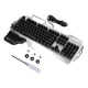 thumbnail image 2 of Teclado mecánico, teclado mecánico de 104 teclas, teclado USB, accesorios para computadora, funcionalidad de alta precisión, 2 of 9