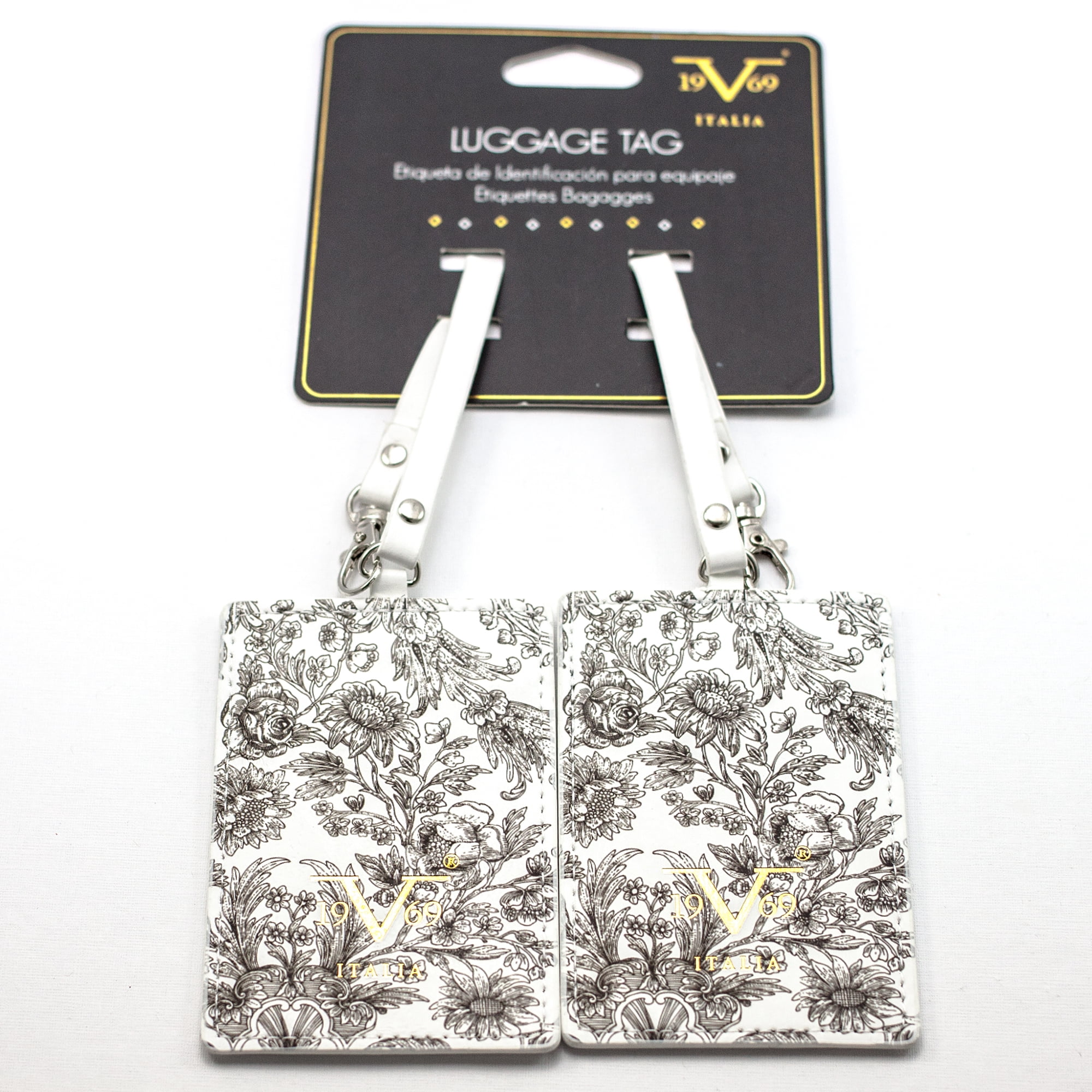 Alessandro Versace Luggage Tags / Card Holder - Set of 2 (Victorian)