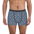 thumbnail image 4 of Wukai Dachshund Dog Puppy Print Men’s Underwear Breathable Boxer Briefs,&nbsp;Moisture Wicking & Breathable-, 4 of 7