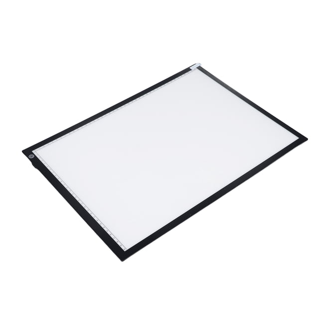 Almohadilla De Tablero De Luz De Pintura, Caja De Luz De Rastreo LED Regulable Continua Fácil De Usar Tamaño A3 Acrílico Delgado Para Foto