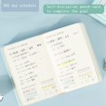 thumbnail image 3 of Undated Daily Planner 365 Days Notebook Game Design Pocket Organizer Appointment Book Journal Notebook A6 mini Cute Diary (Purple+Blue+Pink+Green), 3 of 7
