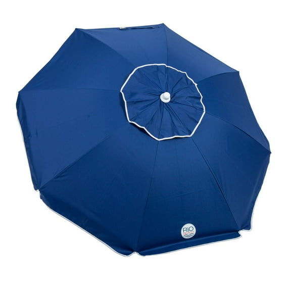 Parasol de 2,13 m (7 pi) avec ancrage de plage Rio Beach