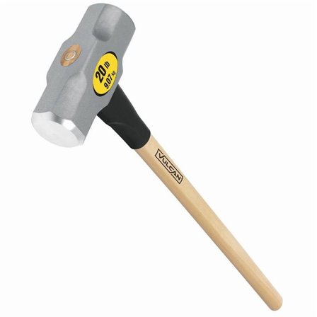 Vulcan Sledge Hammer, 20 lb, Hickory