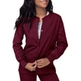 thumbnail image 4 of Sivvan Women's Scrubs Warm-Up Jacket / Front Snaps - Round Neck, 4 of 7