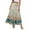 #9 Mint Green, variant on Nokdvo Women's 2025 Boho Maxi Skirts Summer Vocation Beach Long Skirts Casual Flowy High Waist Skirt A Line Floral Trendy Skirt Pleated Mini Skirts Black