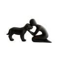 thumbnail image 2 of Usloyux Dog Figurines Decor, 3D Printed Dog Statues Memorial Gifts, Pet Lover Home Decor For Living Room Bedroom Office Shelf Display, Dog Themed Collectible Decorations, 2 of 6