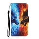 thumbnail image 3 of Funda de teléfono POCO C65 M6 Pro para Xiaomi Redmi 13C, 12, 12C, Note 13, 12, 11 Pro, 8, 10, bonita Funda trasera de cuero con tapa de gato, 3 of 5