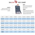 thumbnail image 2 of BALEAF Women's Long Sleeve Lightweight Yoga Running Sport Shirts Underscrub with Thumb Holes Black S Blue L, 2 of 7