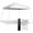 White, variant on Portable 8x8ft Pop Up Gazebo Tent, Slant Leg Canopy Shelter with Carry Bag for Patio, Camping & Outdoor Gatherings