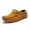 Yellow, variant on Big Size Women's Casual Loafers Leather Shoes Lightweight Casual Walking Shoes Female Moccasins Classic Penny Loafer Flats Boat Shoes