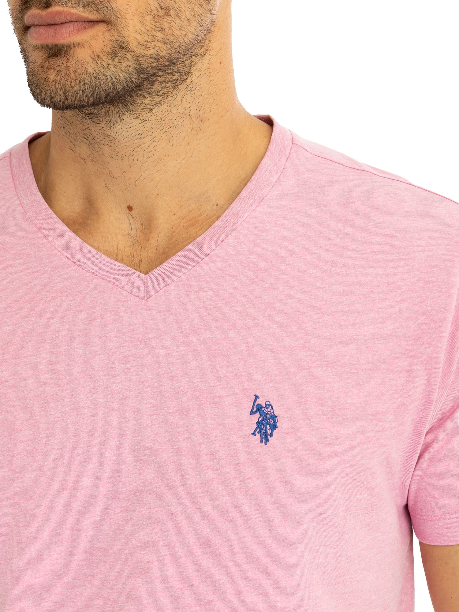 U.S. Polo Assn. Men's Short Sleeve V-Neck Tee