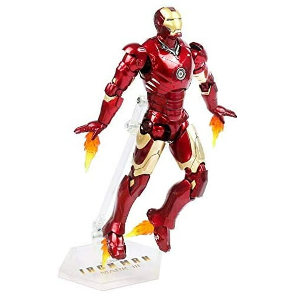 10th Anniversary 7 Inches Deluxe Collector Iron Man MK3 Action Figures