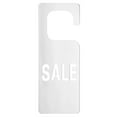 thumbnail image 3 of KALLORY 1Pack Acrylic Hanging Card Supermarket Label Holders Transparent Mirror Design 11.8x3.7x0.4In, 3 of 8