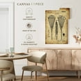 thumbnail image 5 of Elephant Stock Lacrosse Racquet Patent Wall Art - Vertical Canvas Wall Art - Living Room Wall Decor - Patent Canvas - Black And Brown Decor - 34" x 51", 5 of 8