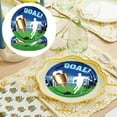 thumbnail image 2 of AJKSFHIU Soccer Birthday Party Decorations Dinner Plates Set for Soccer Sports Theme Birthday Decorations,Soccer Theme Party Paper Plates Napkins Forks for Boys Birthday Party Supplies,Serve 16, 2 of 7