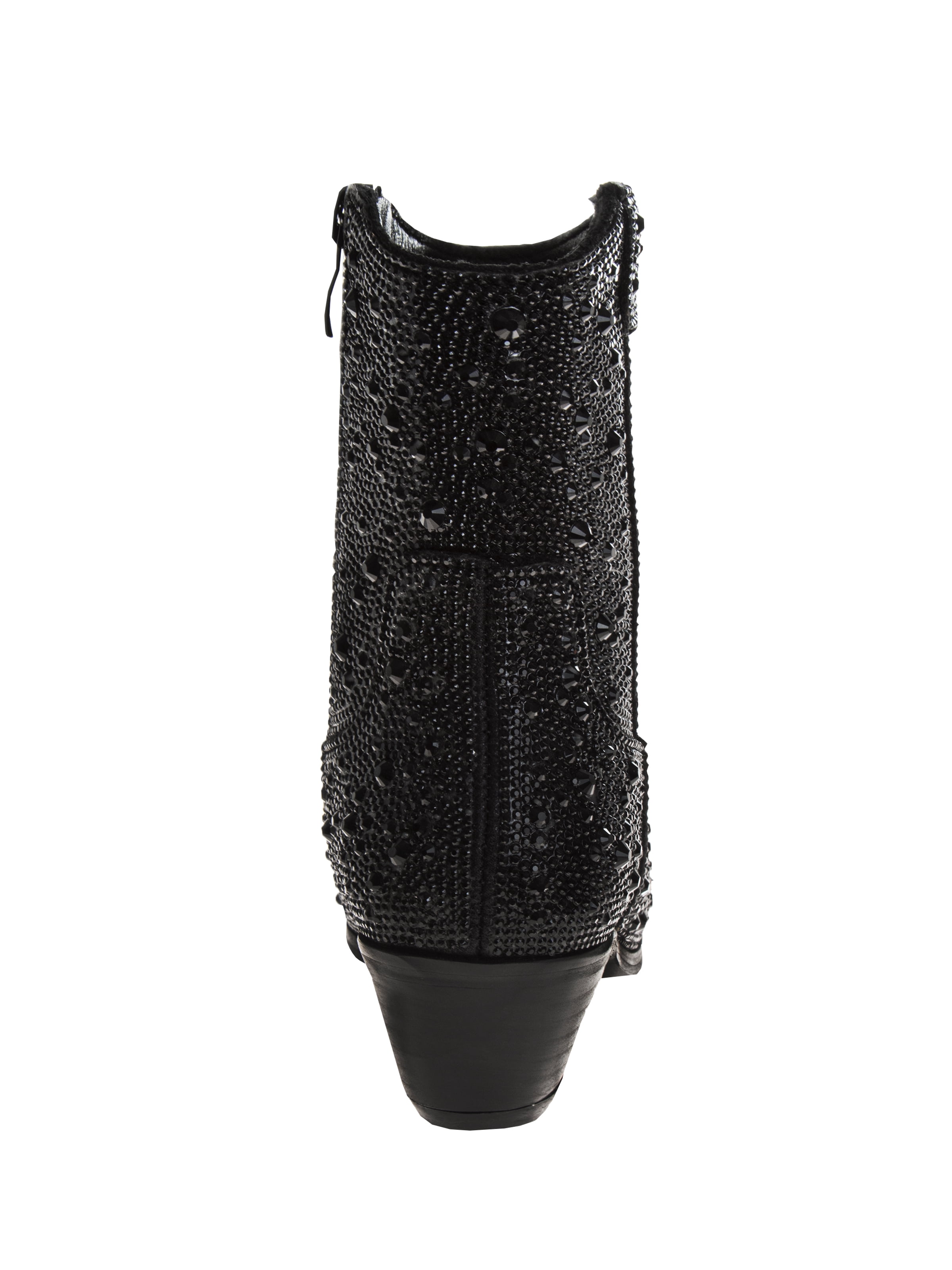 Badgley Mischka Little and Big Girls Rhinestone Western Boot