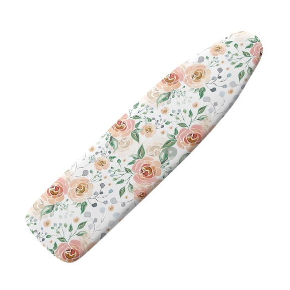 HELLHERO Ironing Board Cover 3 Fasteners Breathable Flowers Home Protective Cover Ironing Board Covets for Mom Wife Gifts