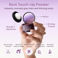 thumbnail image 4 of Style Edit Hair Root Touch Up Powder Cover Up Concealer Dark Brown 0.13 oz, 4 of 8