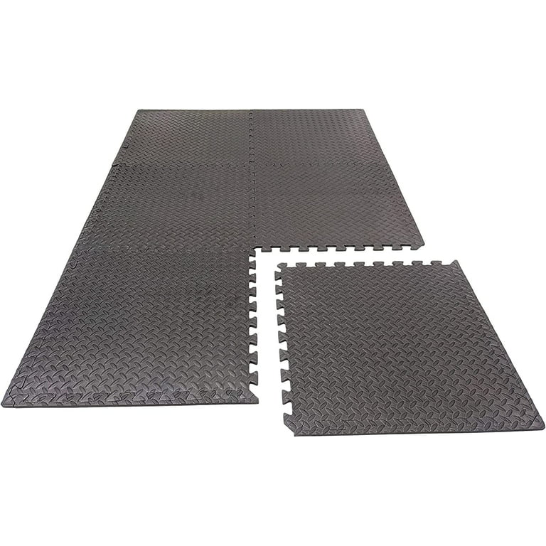 2' x 2' Configurable Interlocking Floor Mat, 3/4inch Thick