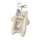 thumbnail image 1 of Portatarjetas de peluche con forma de animal, regalo único, adorable bolsita expositora con forma de animal Blanco, 1 of 9