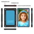 thumbnail image 3 of Mignova pour Walmart Onn 11.6 Pro Case, Étui de Protection Hybride Robuste Résistant aux Chutes et aux Chocs, Convivial pour Enfants, pour Walmart Onn 11.6 Pro (Modèle : 100043279) Tablette 11.6 Pouces (Noir/bleu), 3 of 6