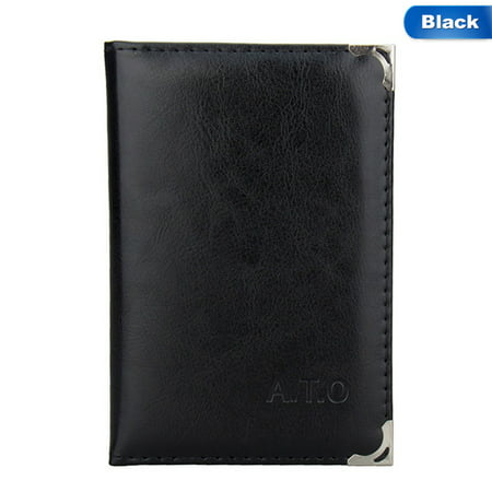 AkoaDa Pu Leather Drivers License Bag Cover For Car Driving Documents Card Credit Holder Purse Wallet