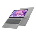 thumbnail image 3 of Lenovo IdeaPad 3 15ITL05 81X8 - Intel Core i3 - 1115G4 / up to 4.1 GHz - Win 11 Home - UHD Graphics - 8 GB RAM - 256 GB SSD NVMe - 15.6" TN touchscreen 1366 x 768 (HD) - Wi-Fi 6 - platinum gray, 3 of 19