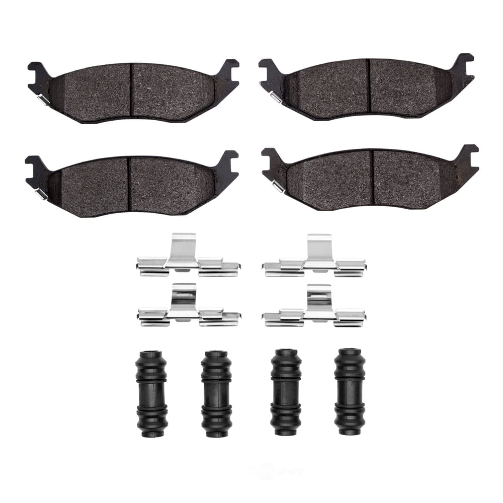Dynamic Friction Company 1400-0898-01 DFC Ultimate Duty Performance Brake Pads and Hardware Kit