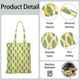 thumbnail image 5 of Cute Banana Canvas Tote Bag – Reusable Grocery Bag with Tropical Yellow Fruit Print, Kawaii Banana Illustration, Eco-Friendly Cotton Shopper for Everyday Use, 5 of 7