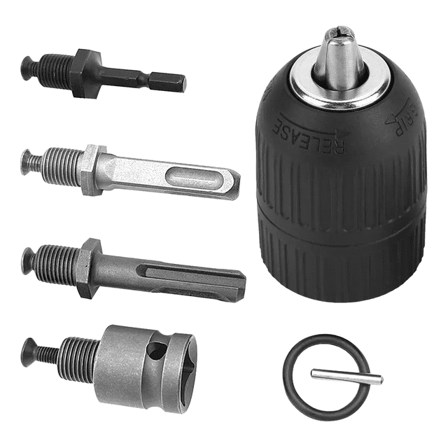 Chuck 1/2 Adaptador Sds Plus Destornillador Impacto Xtellar negro