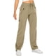 thumbnail image 1 of Pantalones de senderismo Toomett 6608 para mujer, secado rápido, UPF 50+, color caqui L, 1 of 8