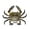 A008- Style H, variant on 1PC Fishing Lure, Soft Crab Lure with Lead Head Hook, Floating Saltwater Lure for Snapper Grouper Fishing, 8 inch/22g Artificial Bait for Sea Fishing