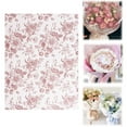 thumbnail image 1 of Clearance! Floral Wrapping Paper Mini Roll White Flowers Gift Wrap Paper For Birthday Wedding Wrapping, 1 of 9