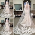 thumbnail image 2 of Voile de Mariée 300CM avec Peigne Filet Voile de Mariage Simple Couche Accessoires pour Cheveux, 2 of 8